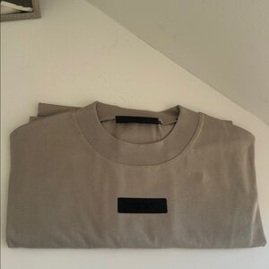 Fear of God Tan Short Sleeve Tee